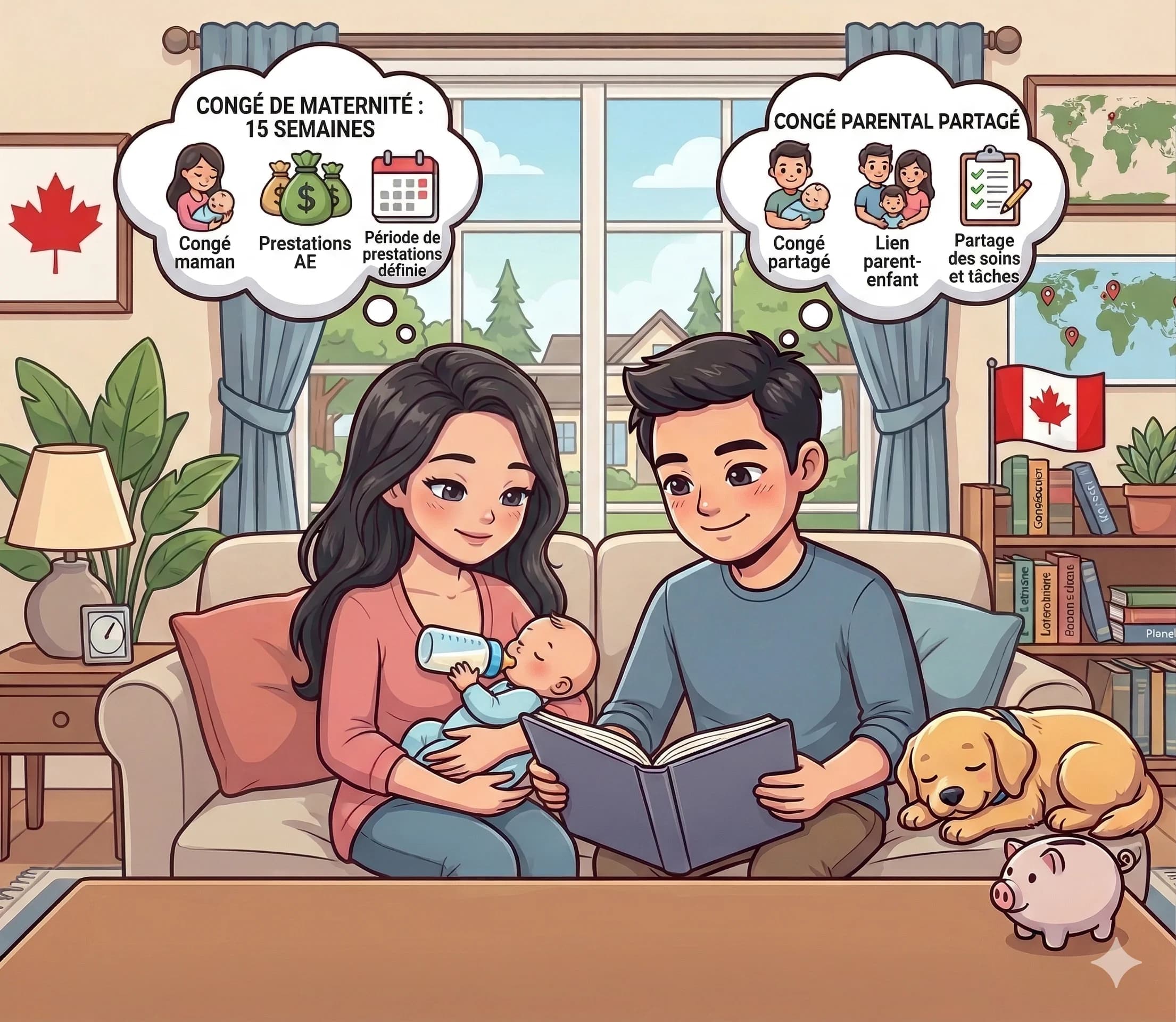 Le congé parental au Canada : guide complet pour nouveaux arrivants (2026)