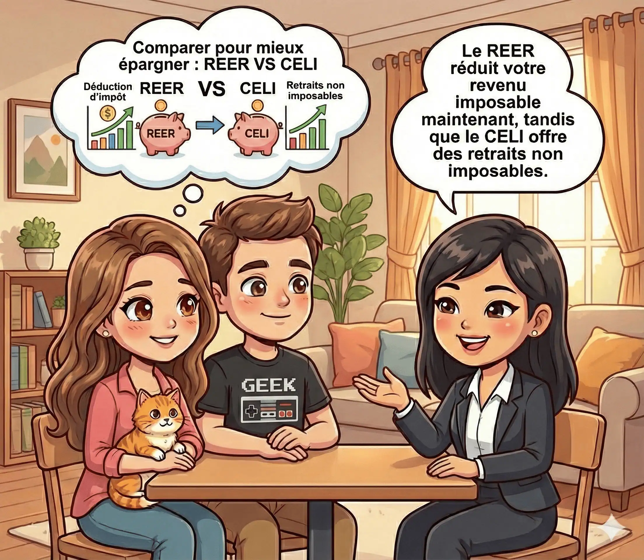 REER vs CELI : Lequel Choisir Quand on Arrive au Canada ? (2026)